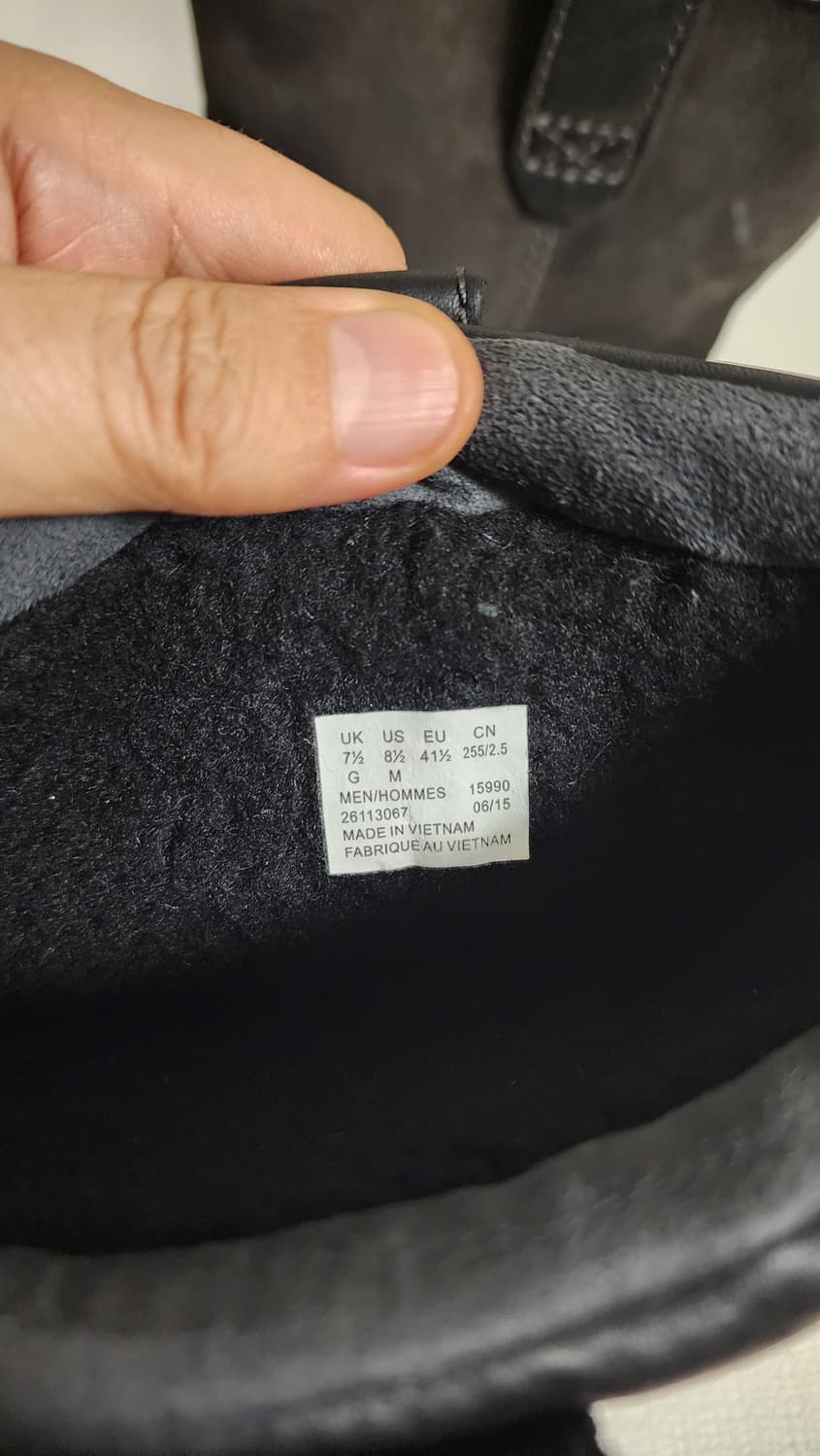 클락스 겨울 가죽 스웨이드 부츠 상품이미지5