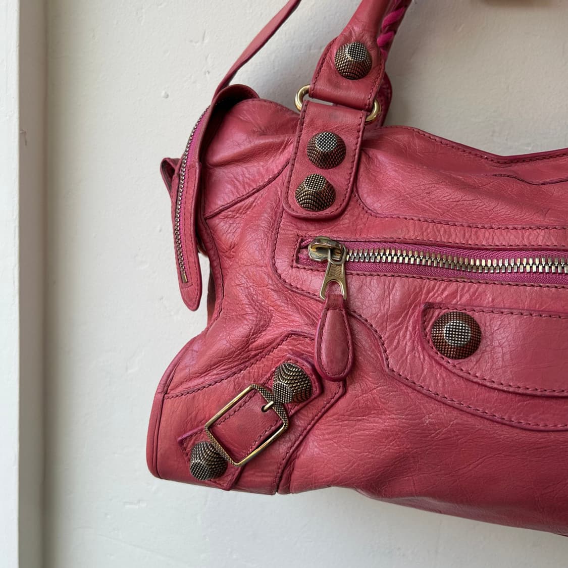 16558 - 발렌시아가 자이언트 시티백 모터백 상품이미지3