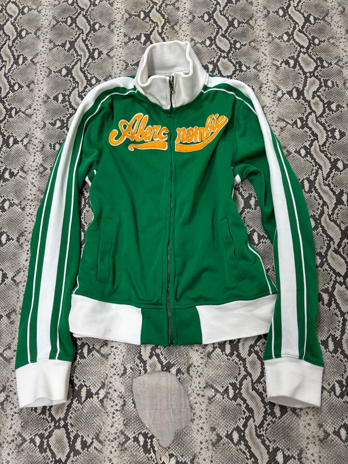Abercrombie” Y2K Mood Green Zip Up 상품이미지1