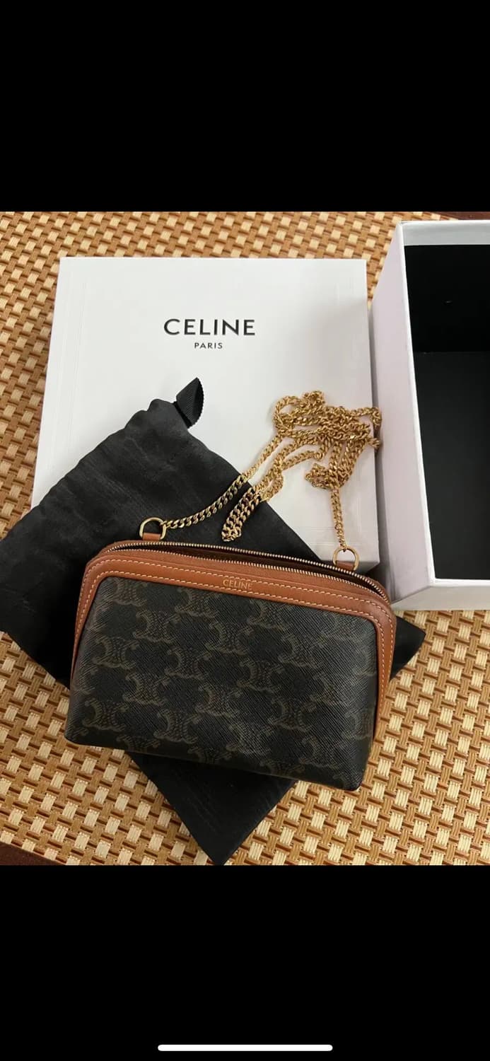 [매장구매정품] CELINE - 체인 클러치 상품이미지3