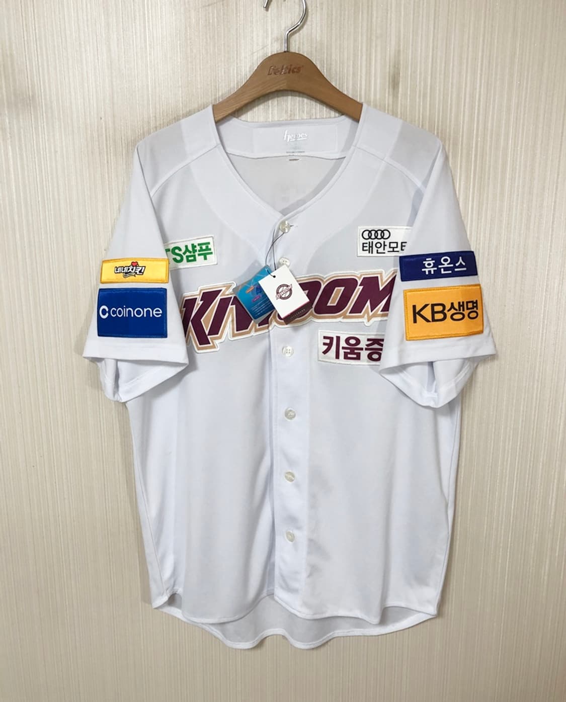 KBO 19시즌 키움히어로즈 홈유니폼/져지 XL(105) #52 박병호 상품이미지1