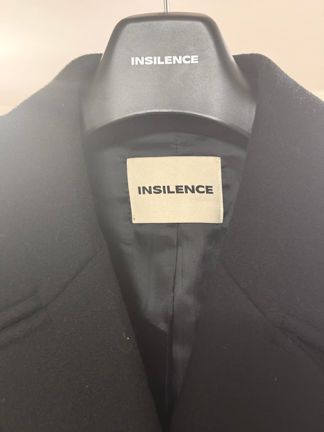 (L) 인사일런스 더블 롱 코트 상품이미지3