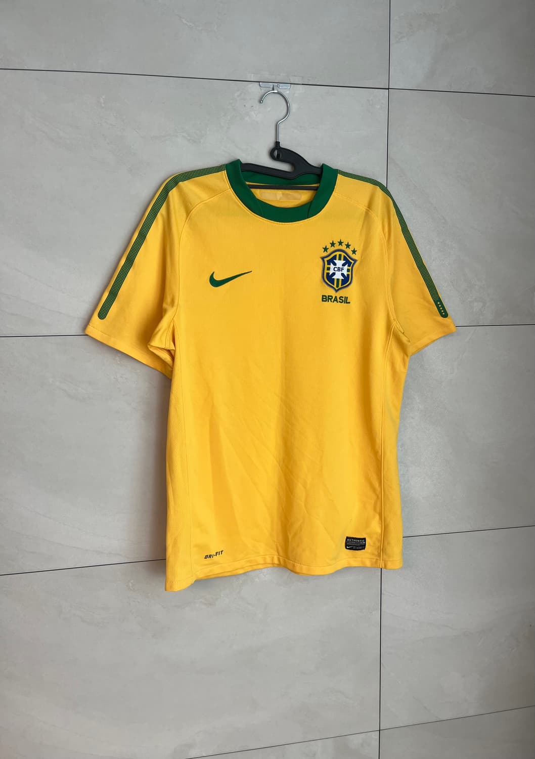 나이키 10-11 브라질 축구 국가대표팀 유니폼 노마킹 [S/95] 상품이미지3