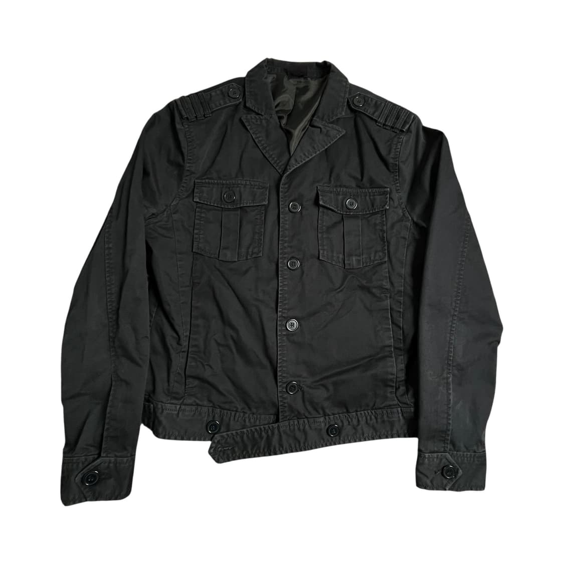 H&M 퍼플탭 밀리터리 자켓 상품이미지1