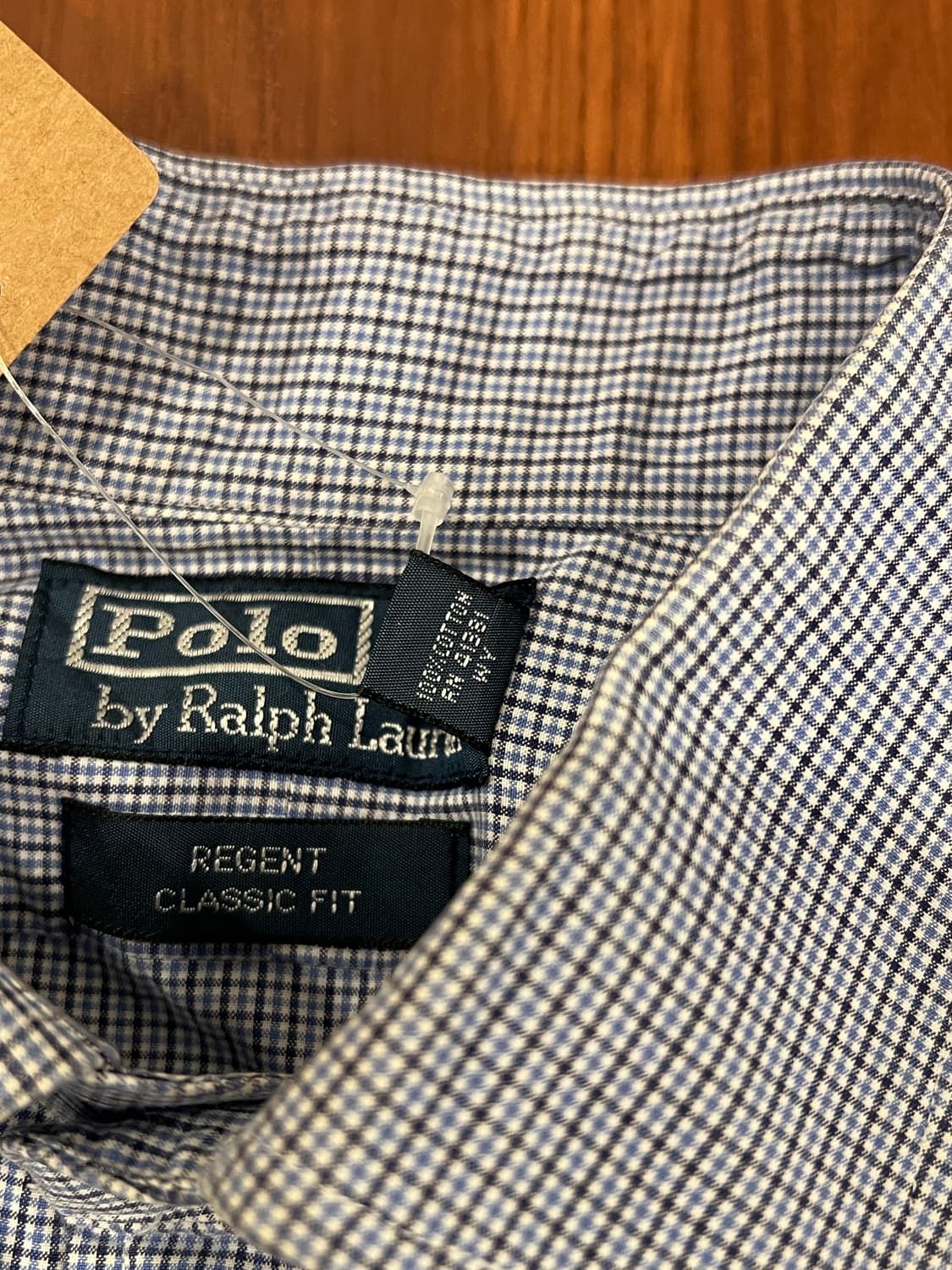 Polo RL 폴로 랄프로렌 REGENT CLASSIC 잔체크 셔츠 상품이미지9