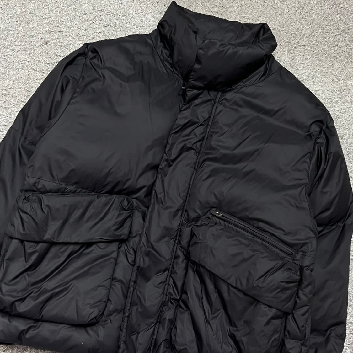 [100] 코드그라피 패딩 (후드x) 상품이미지1