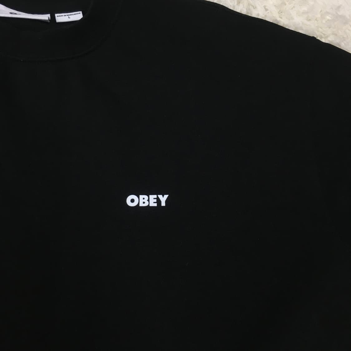 오베이 백로고 맨투맨 BB15 상품이미지2