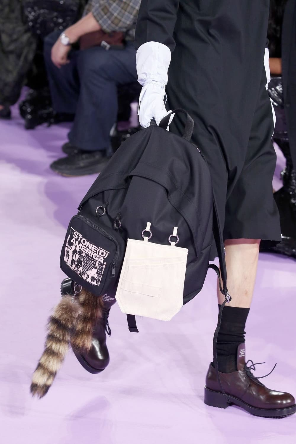 라프시몬스 스톤 아메리카 패디드 링 백팩 이스트팩 아카이브 가방 상품이미지5