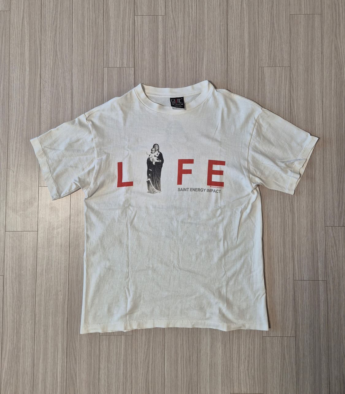 세인트미카엘 LIFE 티셔츠 (M) 상품이미지1