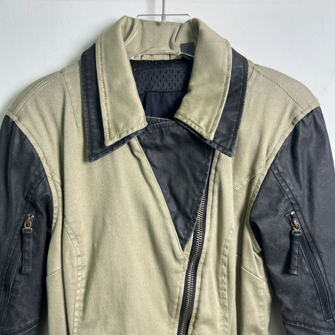 할리데이비슨 믹스드 미디어 코티드 데님 코튼 트윌 라이더 자켓 M 상품이미지4