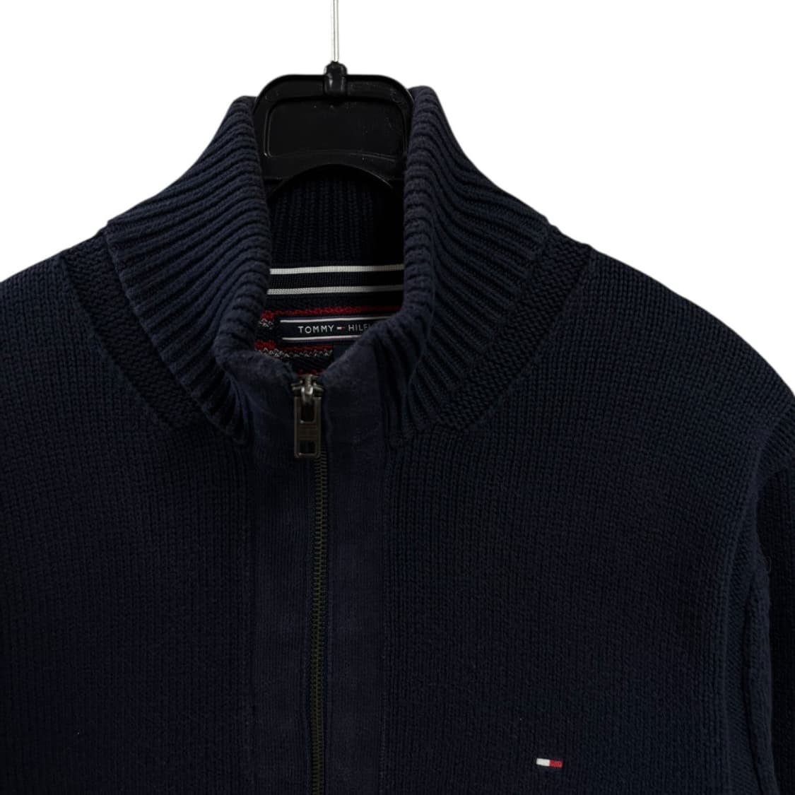 타미힐피거 울 니트집업 상품이미지3