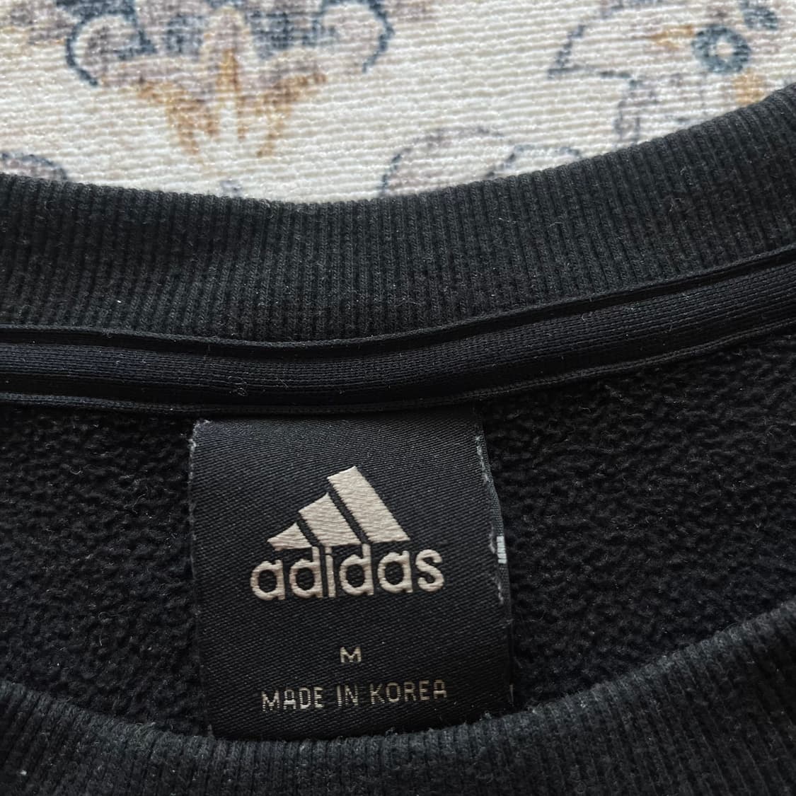 아디다스 삼선 후리스 티셔츠 상품이미지4