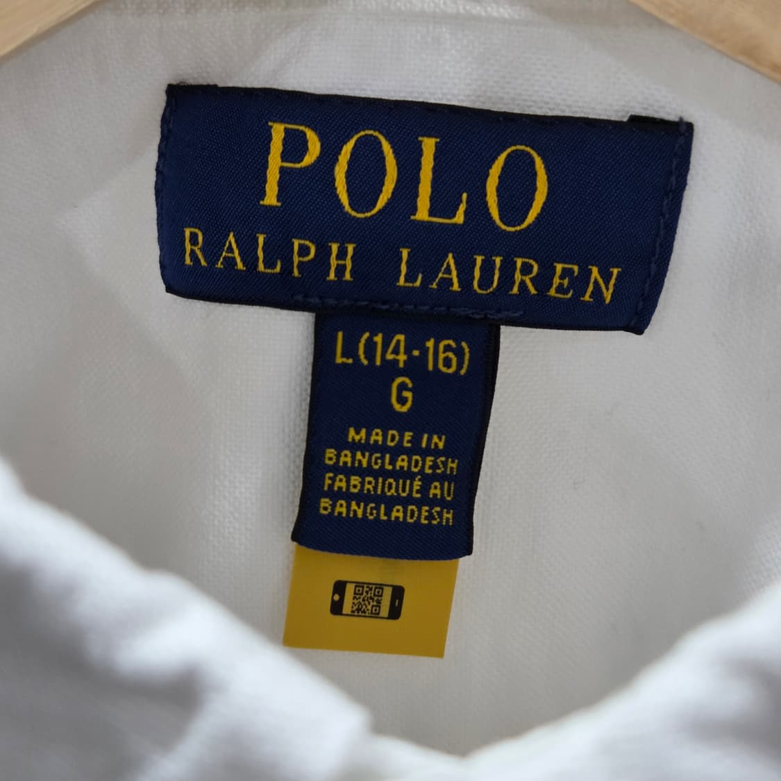 폴로랄프로렌 보이즈 버튼다운 옥스포드 셔츠 L/14/16  상품이미지3