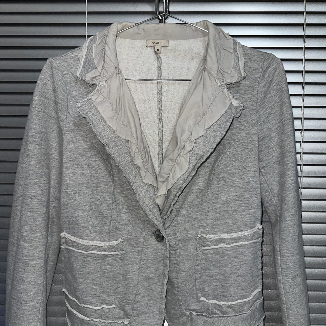 00s 빈티지 러플 단주 자켓 상품이미지3