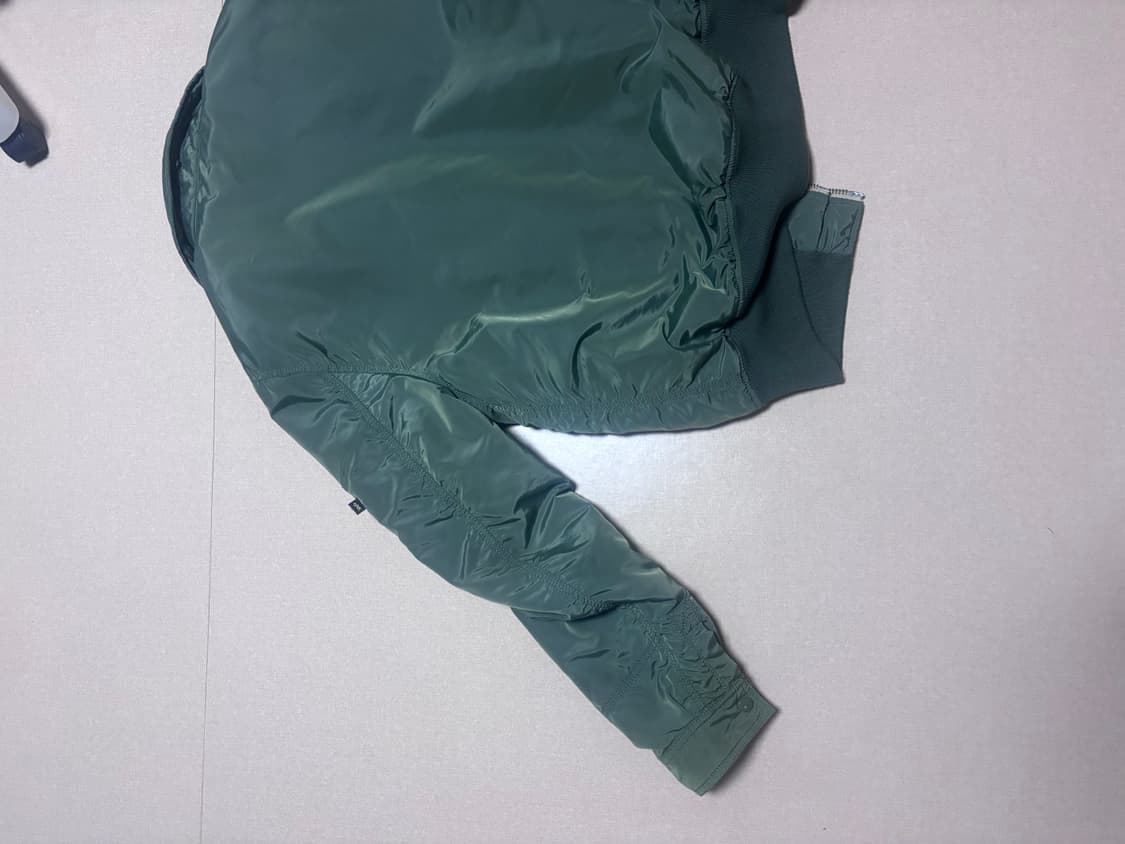 알파인더스트리 b-15 퍼 카키 봄버 자켓(105) 상품이미지5