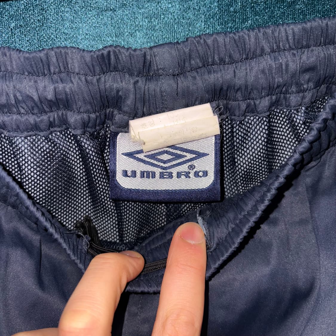 (M) 90s 엄브로 사이드라인 우븐 팬츠 상품이미지4