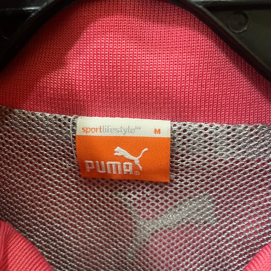 푸마 핑크 바람막이 자켓 상품이미지3