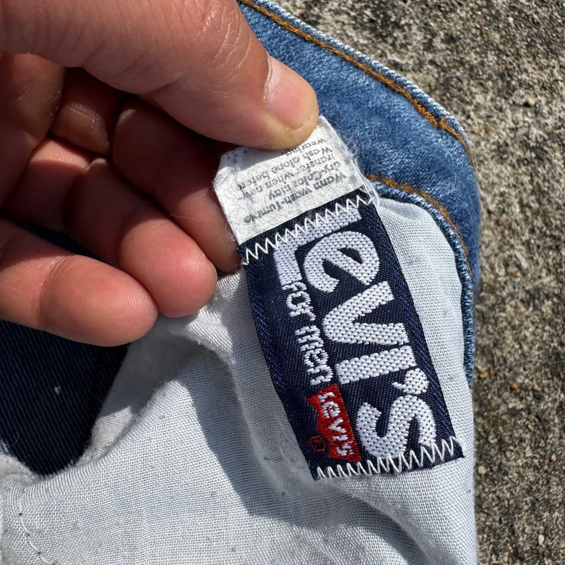 [39] 80s 리바이스 547 플레어 부츠컷 데님 팬츠 상품이미지9