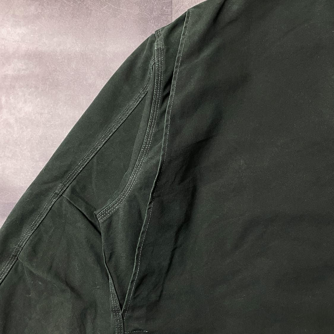 CARHARTT 칼하트 C61 딥그린 셰르파 디트로이트 자켓 A00821 상품이미지8