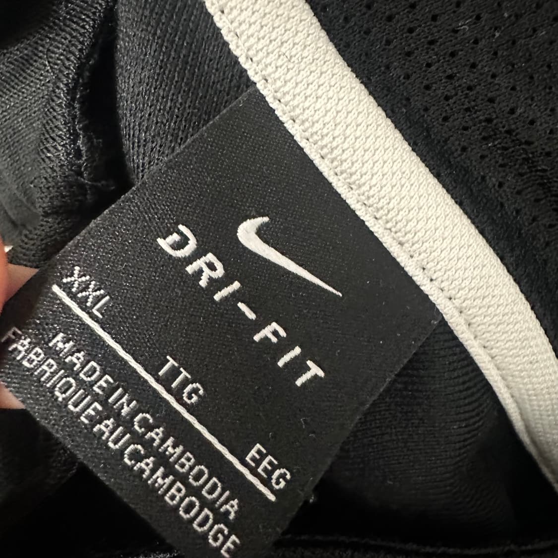 NIKE 나이키 트랙탑 져지 블랙 운동복 2XL 상품이미지7