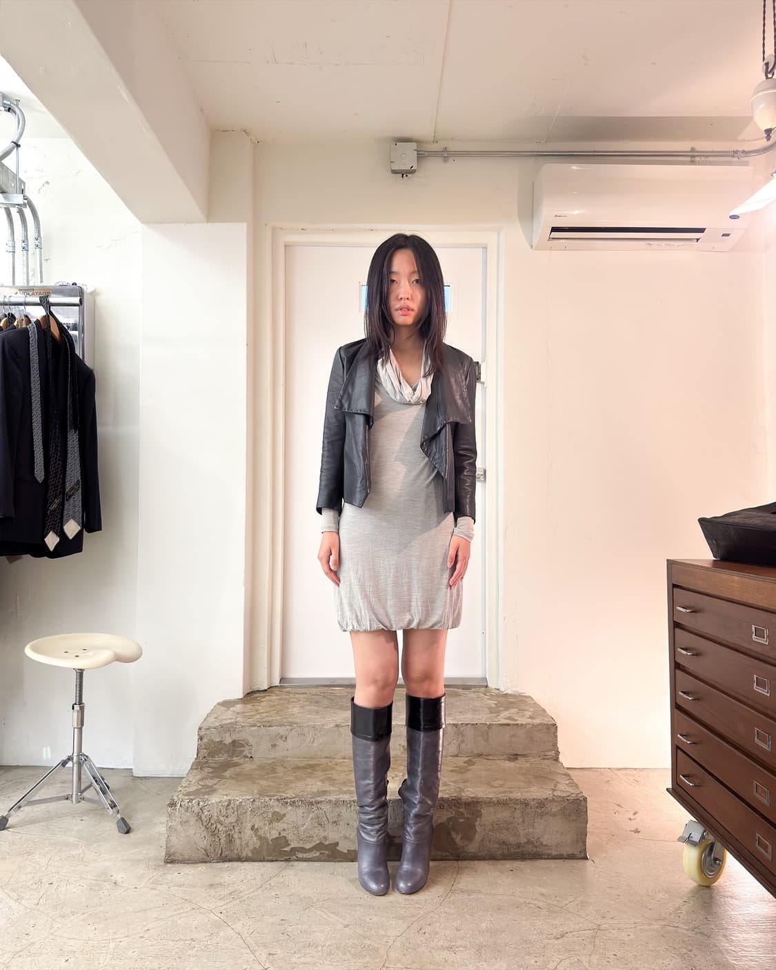 Miu Miu Fold-Over Knee High Boots/ 37 상품이미지10
