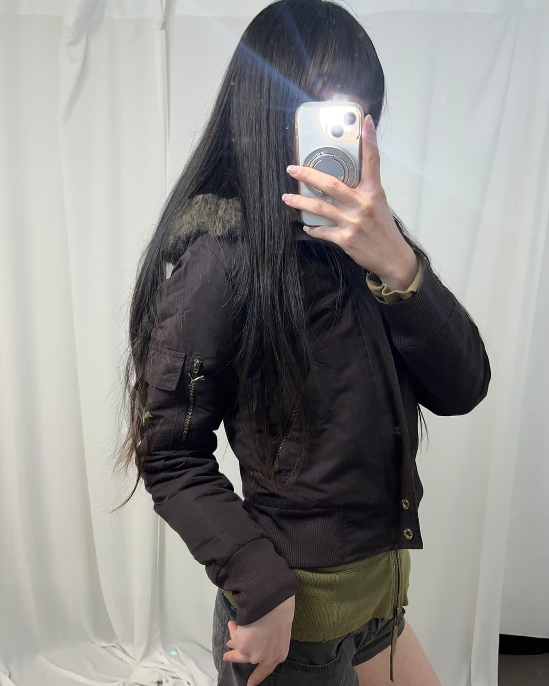 Puma 브라운 n2b 울프죠 패딩 상품이미지2