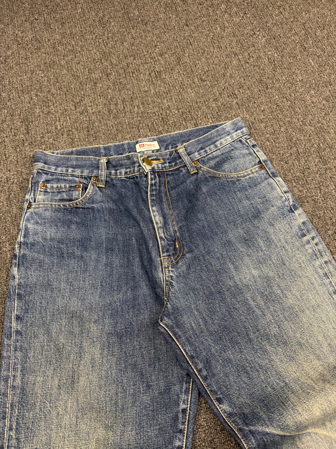 OS)Hanes 빈티지 워싱 데님팬츠 상품이미지4