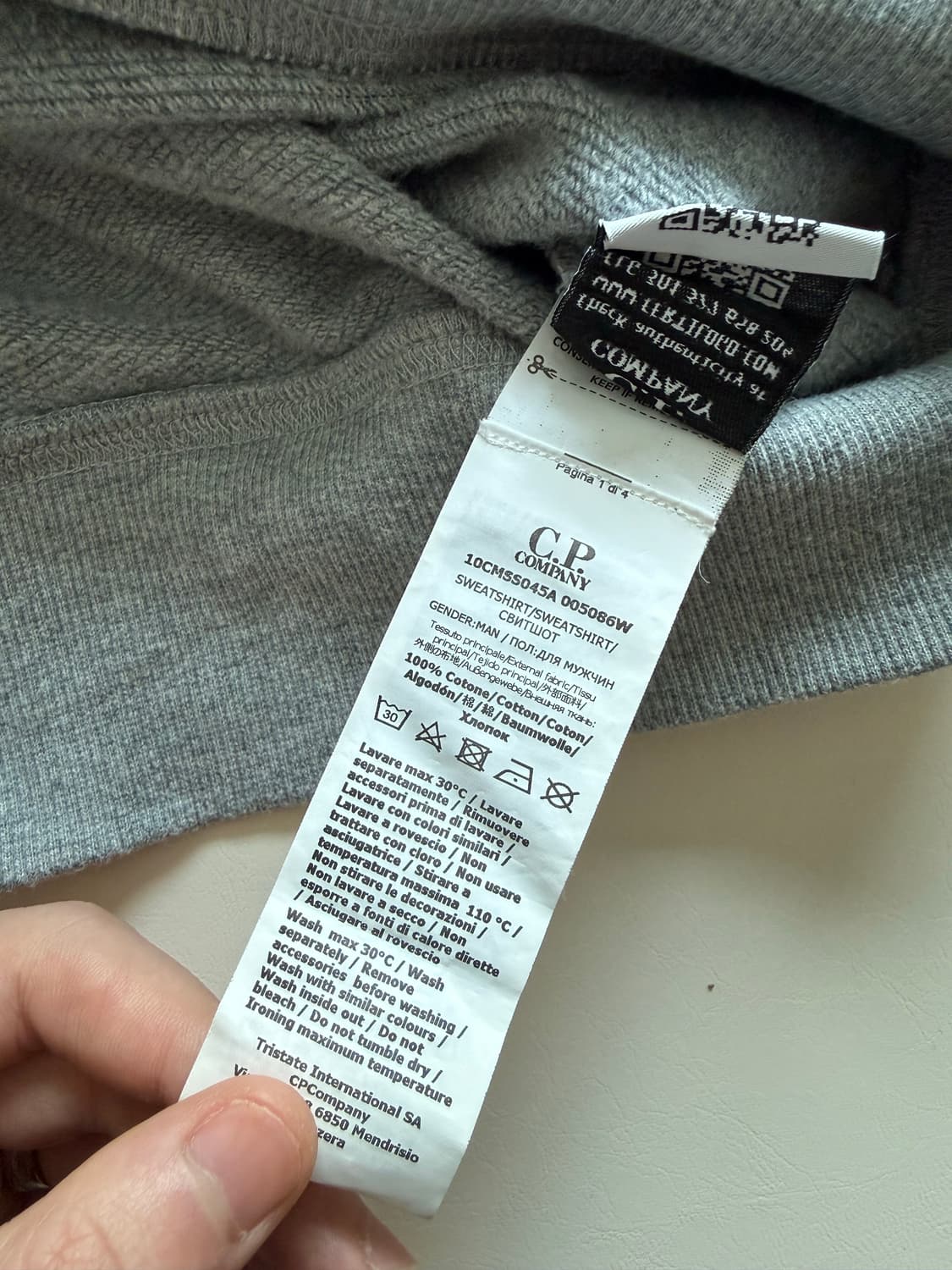 Cp컴퍼니 렌즈와펜 맨투맨 상품이미지5