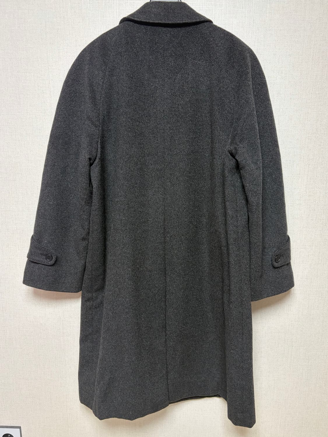 재팬 빈티지 캐시미어100 코트 상품이미지2