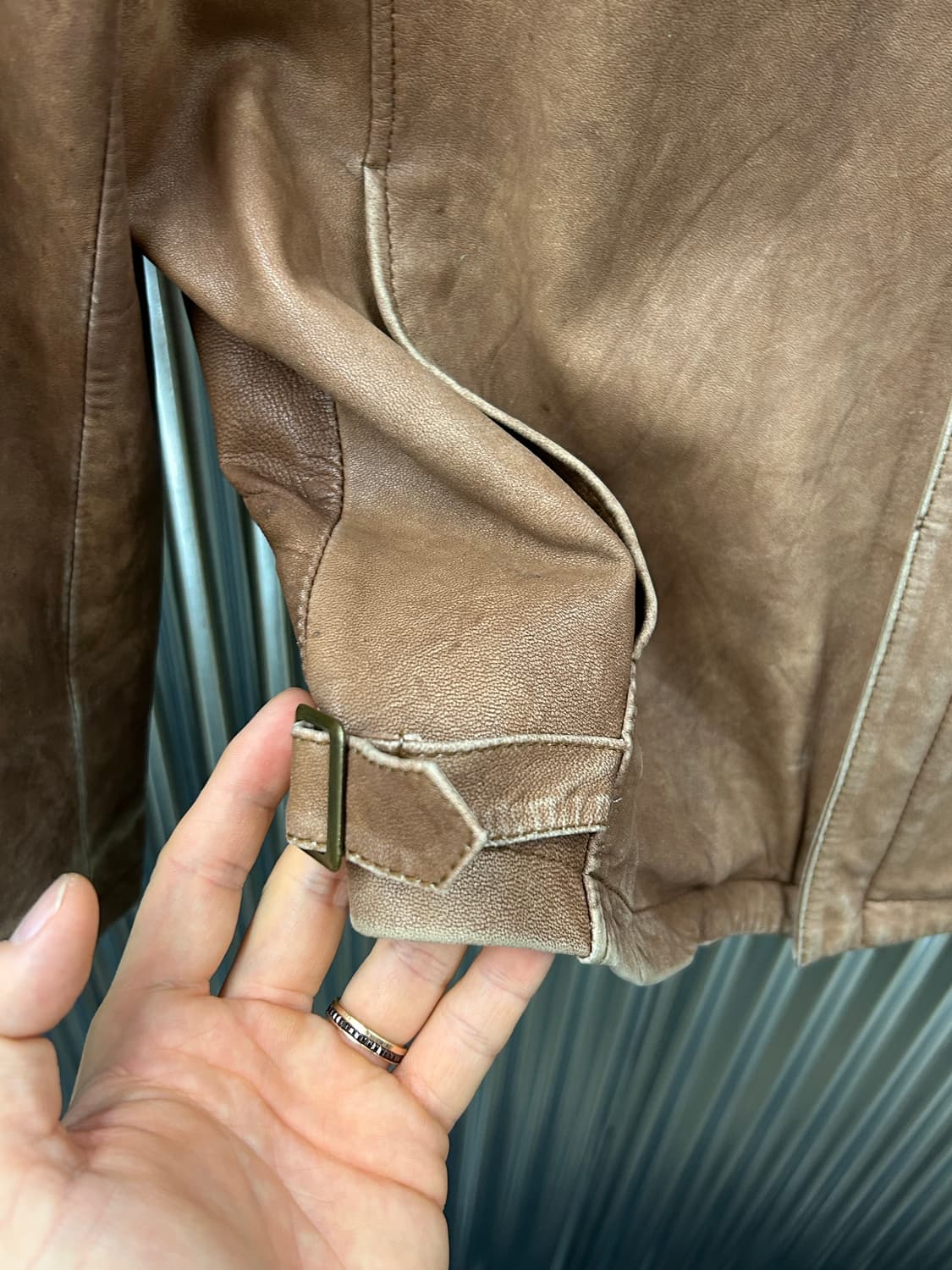 WIND ARMOR 윈드아머 이태리 양가죽  자켓 상품이미지8