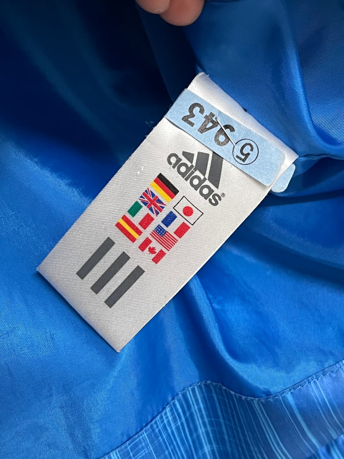 아디다스 덕다운 패딩 조끼 베스트 블루 상품이미지5