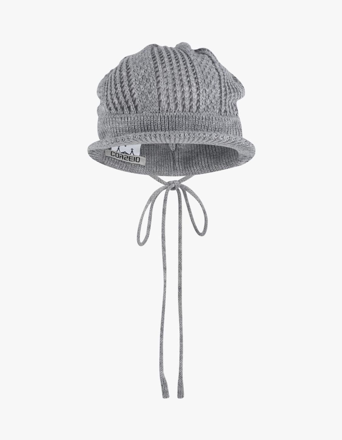 코이세이오 크로셰 비니 멜란지 그레이 미개봉 상품이미지1