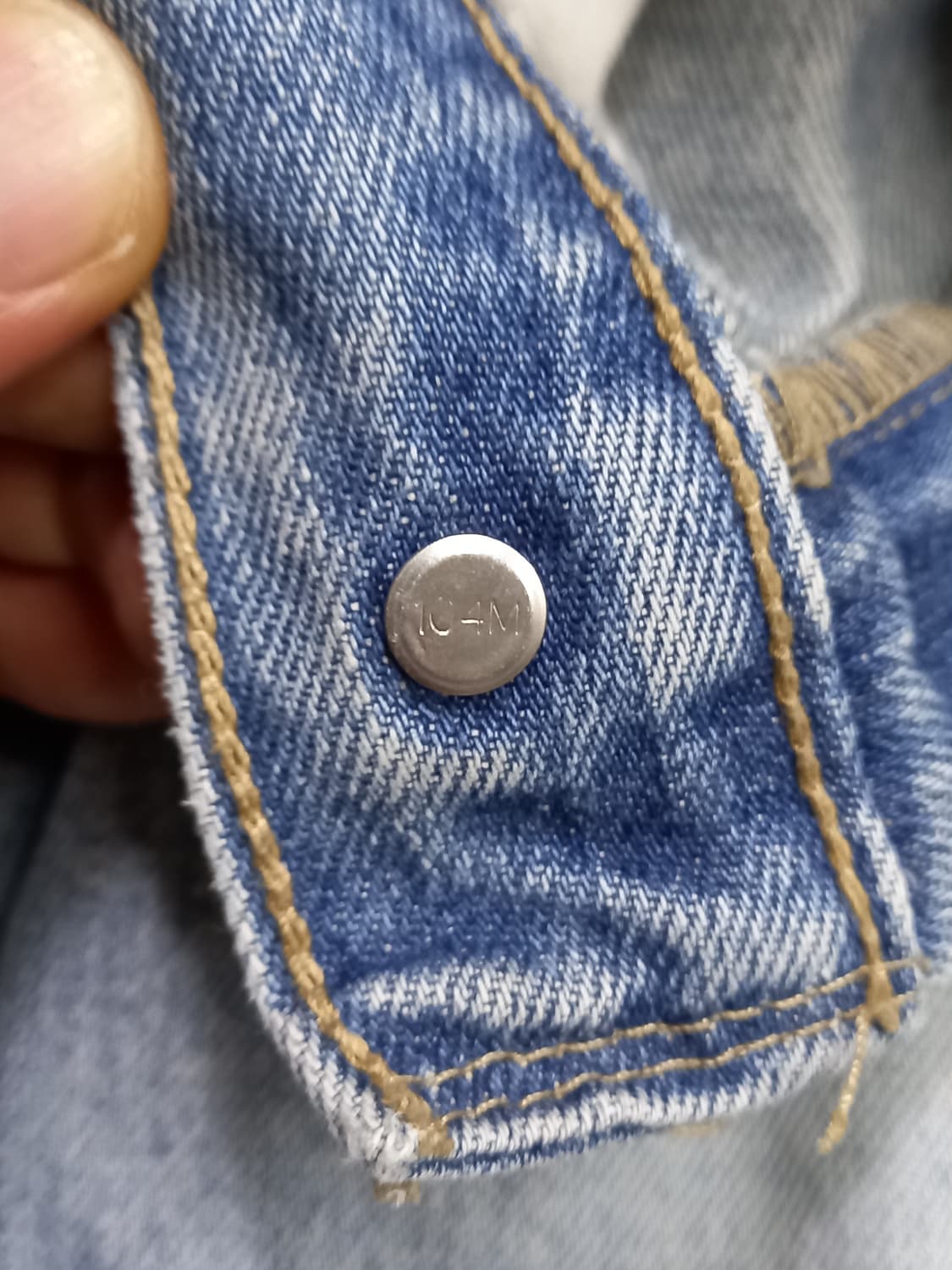 32 07's 리바이스505 Mexico 일자진 연청 커스텀 32-282 상품이미지7