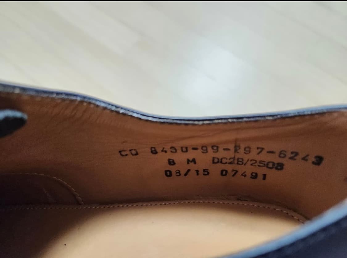 영국군 퍼레이드 슈즈 270mm 상품이미지5