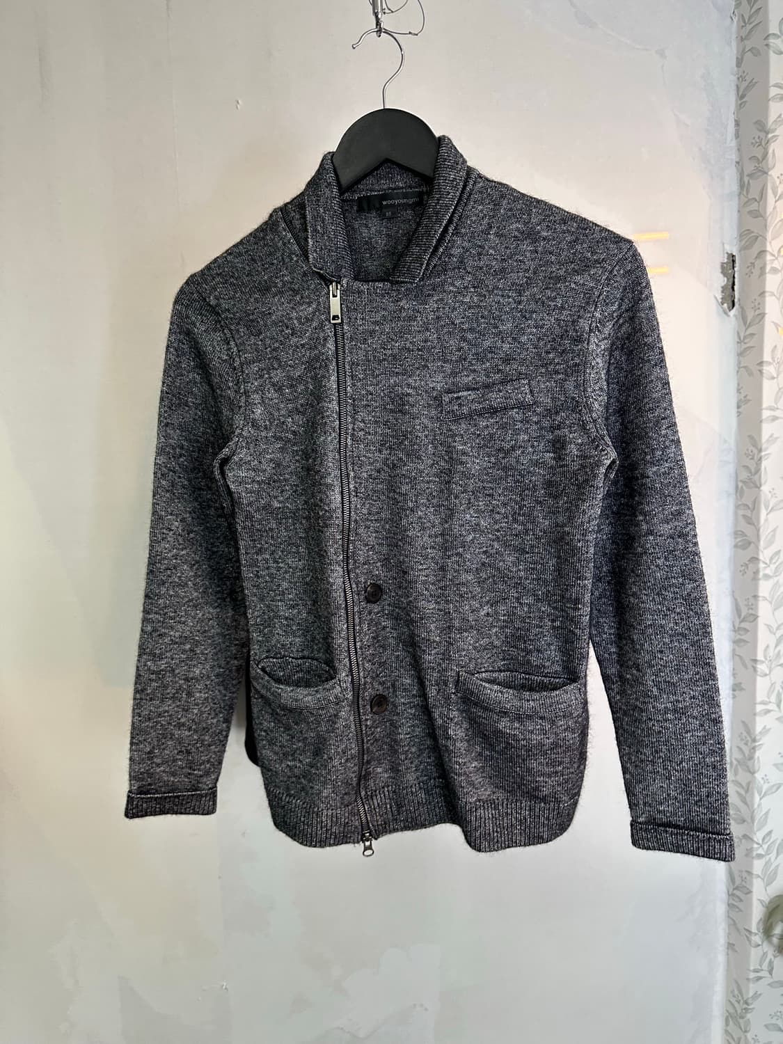 Wooyoungmi 니트 집업 95 상품이미지1