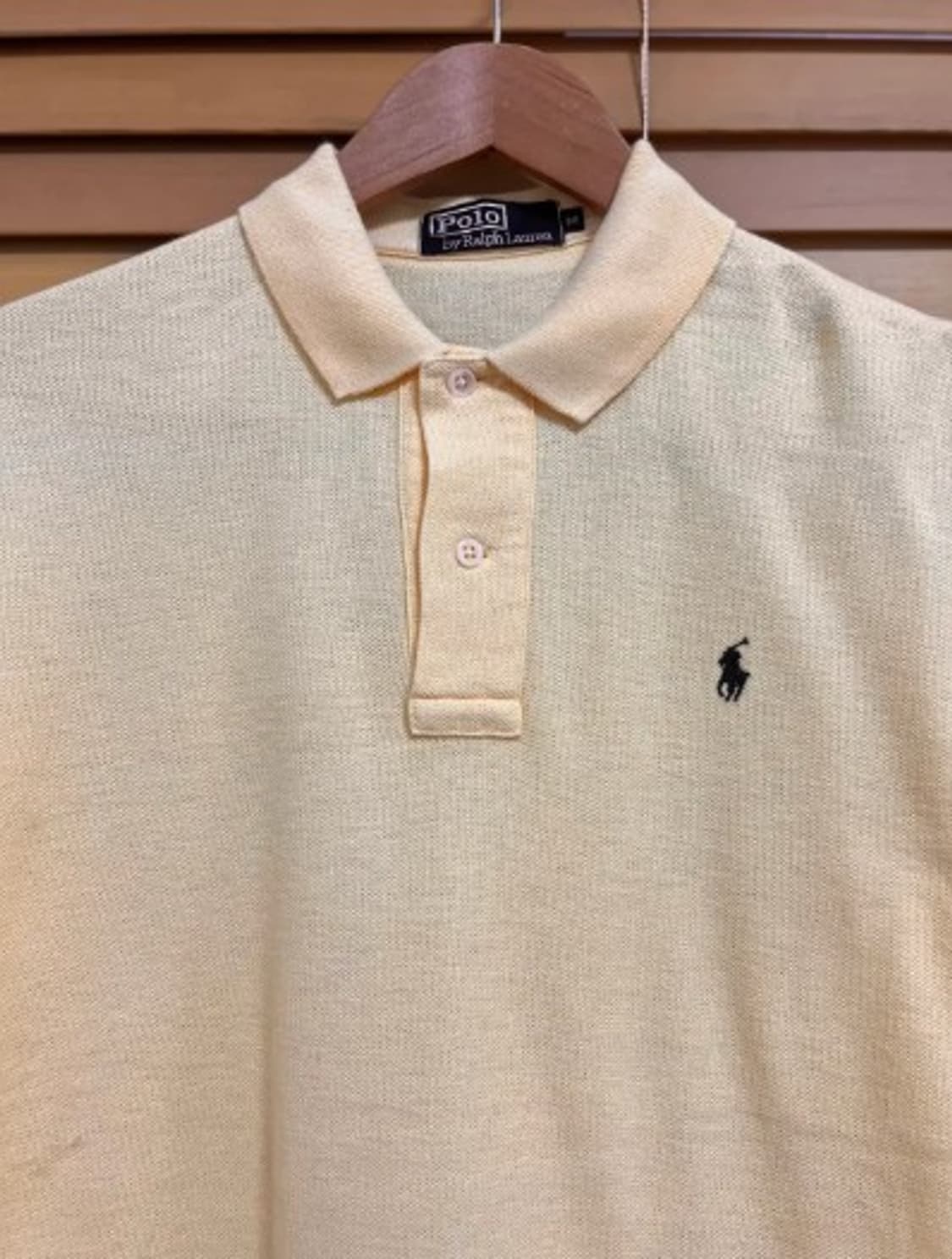 폴로랄프로렌 남성 옐로우 PK카라반팔티셔츠 M 상품이미지1