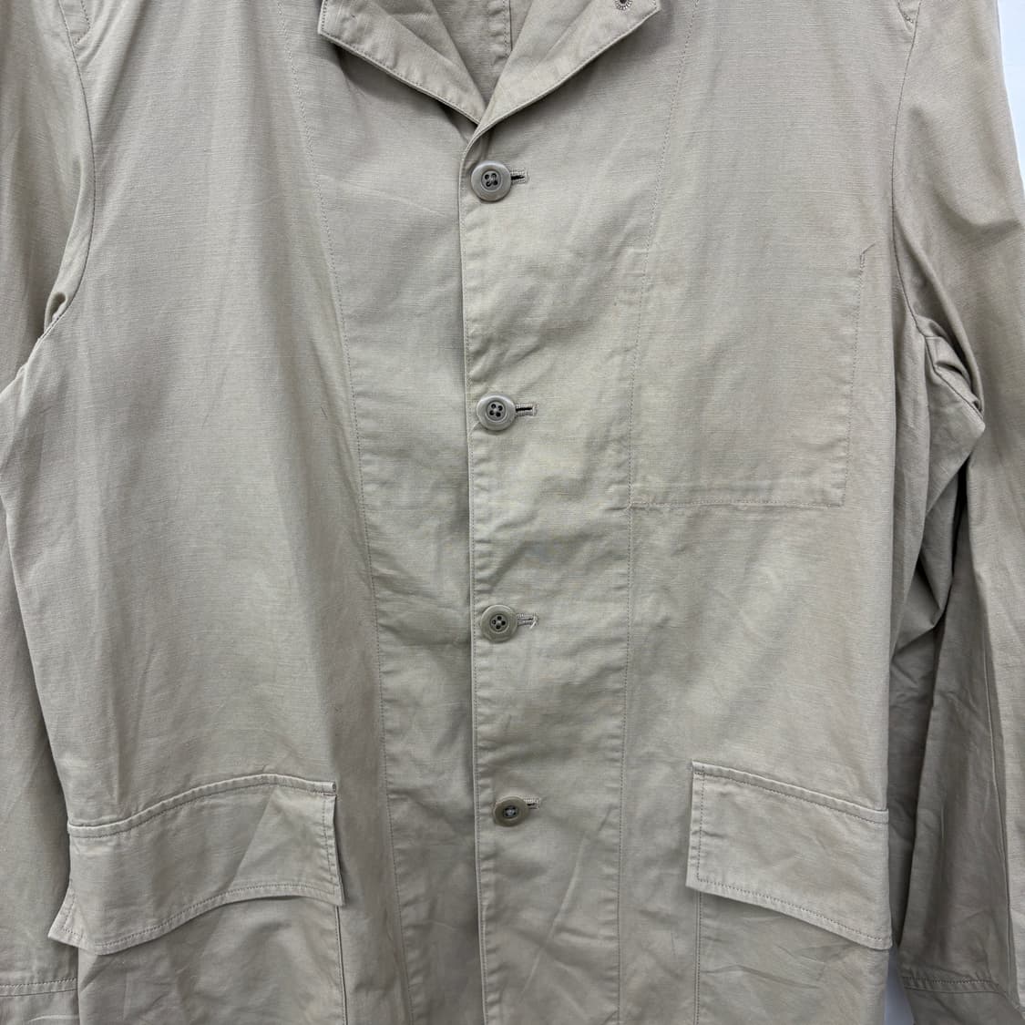 유니이티드에로우 블루레이블 카키색 면 자켓 남성M 상품이미지2