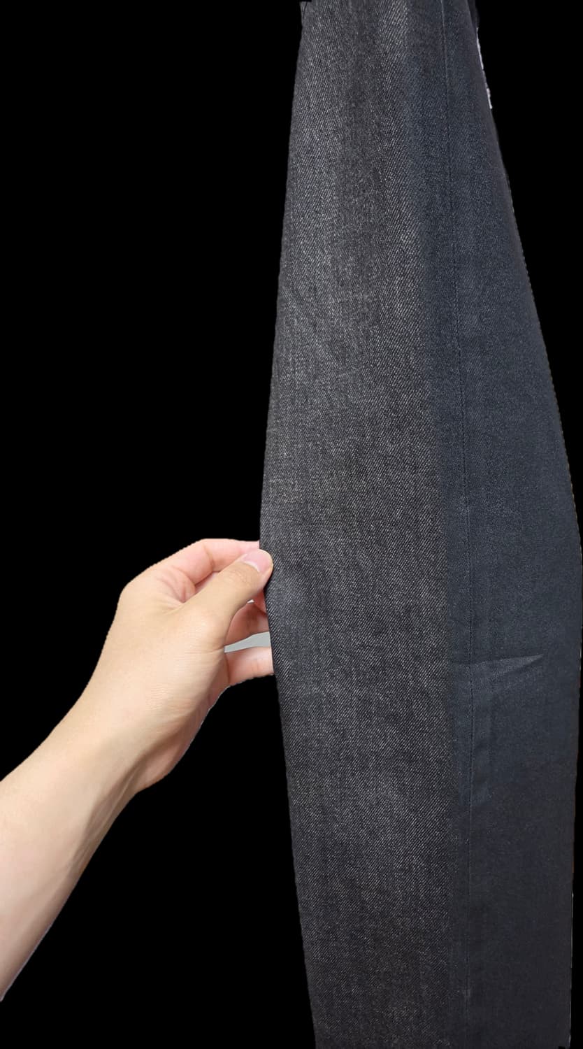 메종 미하라 야스히로 투 톤 코팅진 블랙 48사이즈 상품이미지10