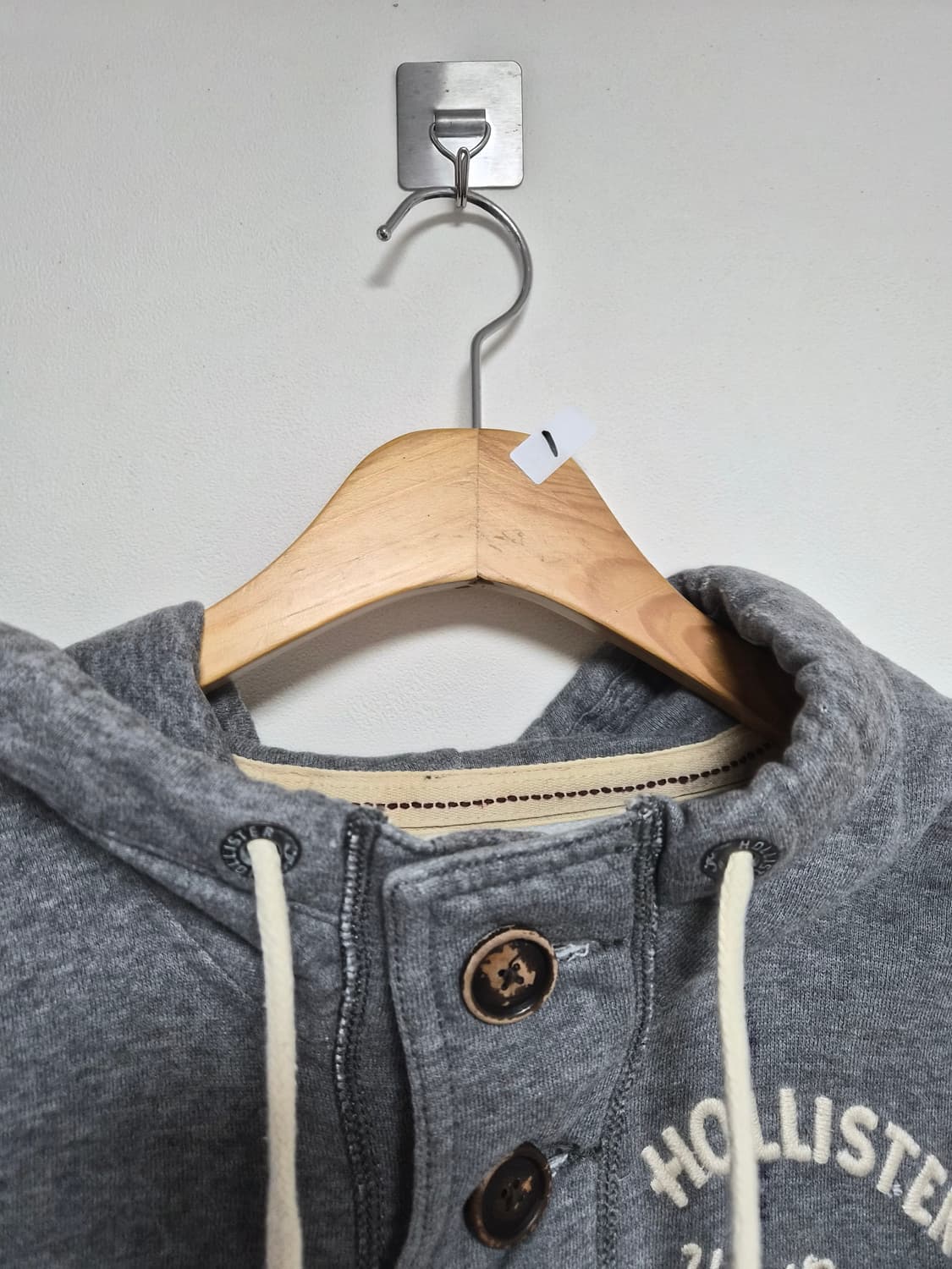 홀리스터Hollister 로고 후드 M - M42 상품이미지3