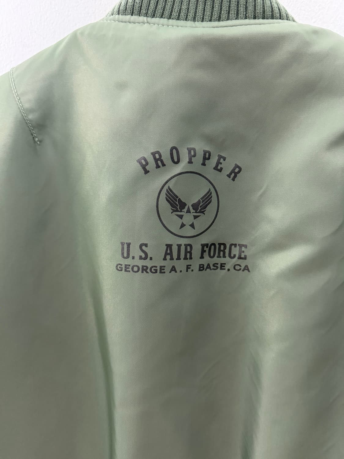 프로퍼 항공점퍼 봄버자켓 ma1 블루종 프로퍼자켓  상품이미지3