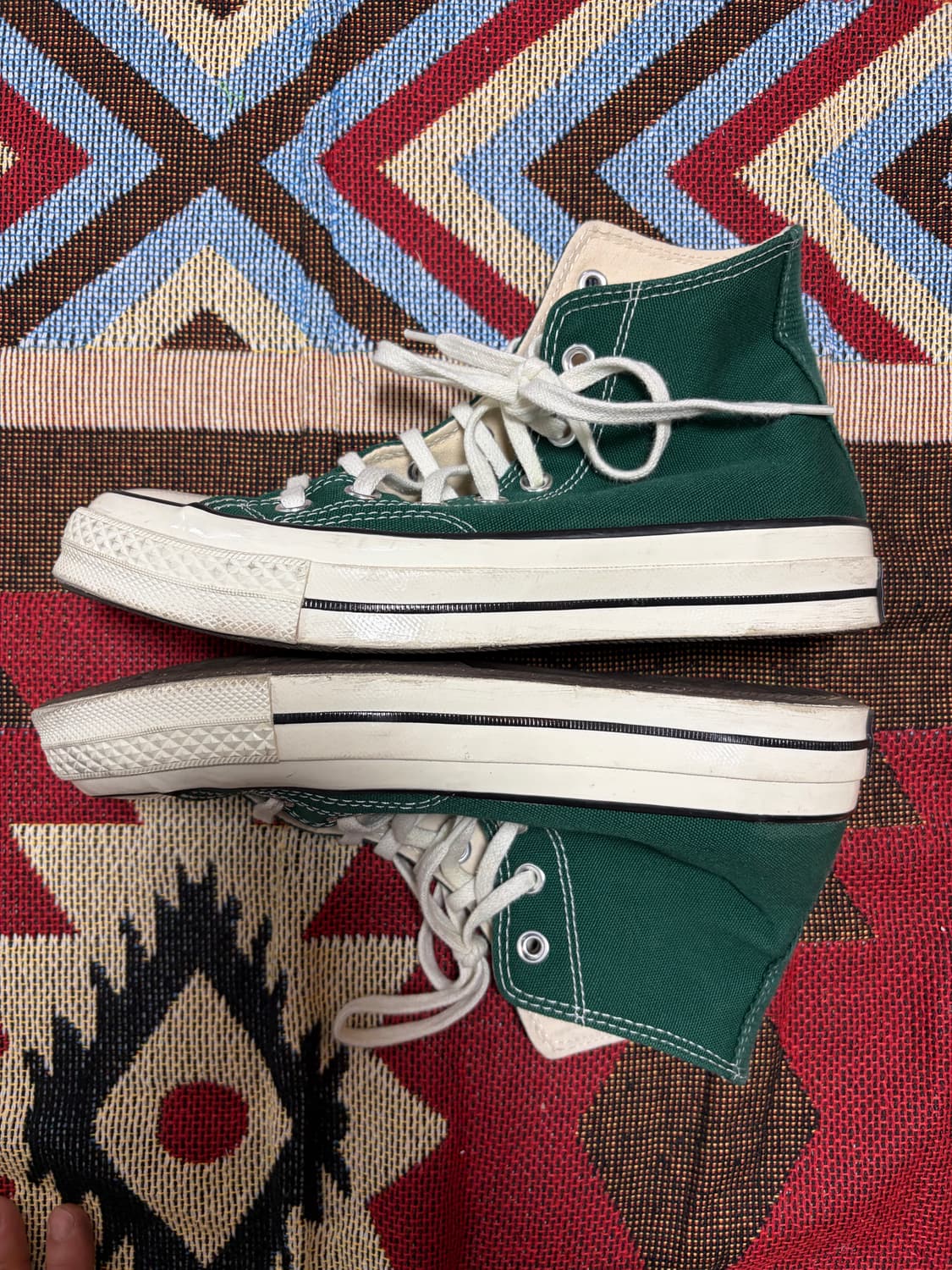 245) 컨버스 척70 하이 그린 상품이미지4