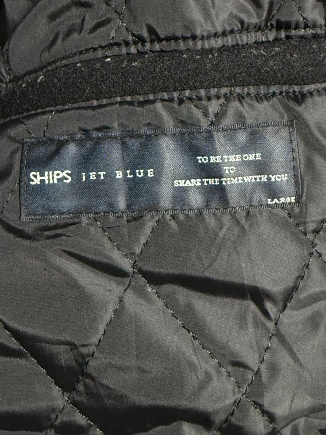 SHIPS JET BLUE  레더 믹스 울 바시티자켓 상품이미지7