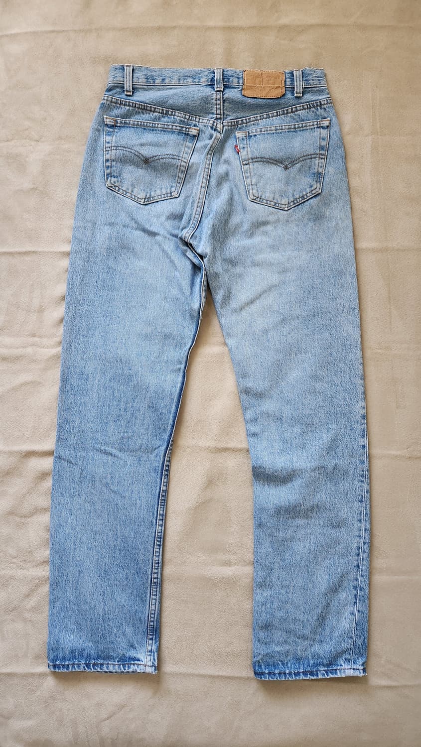 80s 빈티지 USA Levi's 리바이스 501 중청 W32 L32 상품이미지2