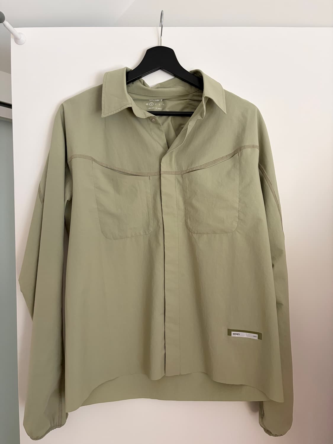 [1] 새티스파이 피스쉘 리버 셔츠 베이지 상품이미지1