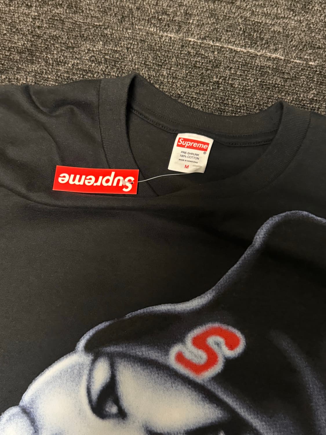 [M] 슈프림 스노우맨 티셔츠 블랙 - 25FW 상품이미지3