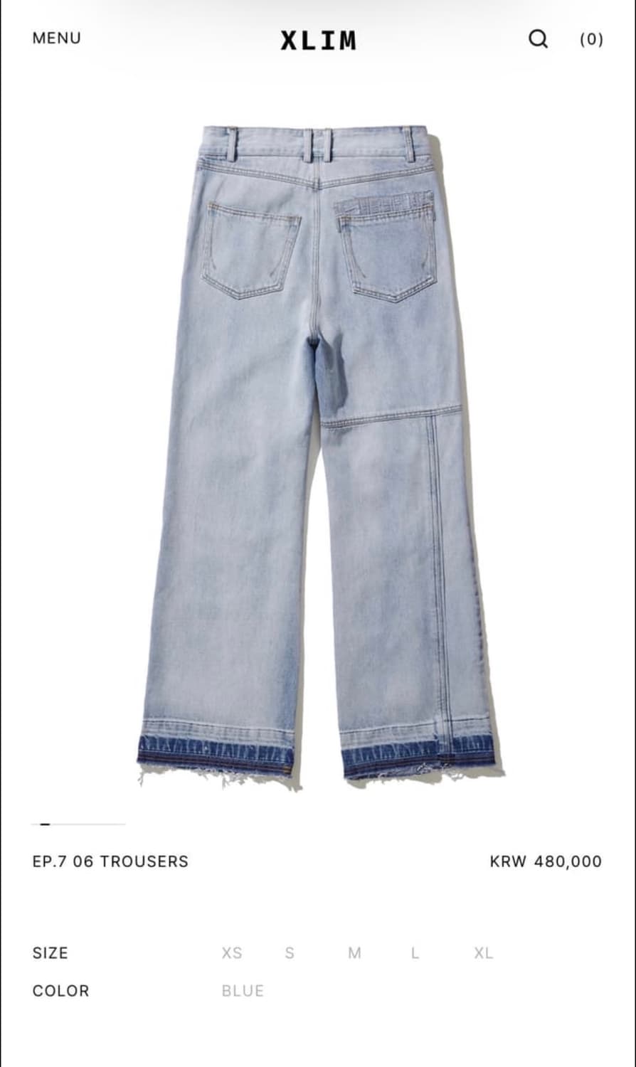 Xlim ep7.06 pants 상품이미지2