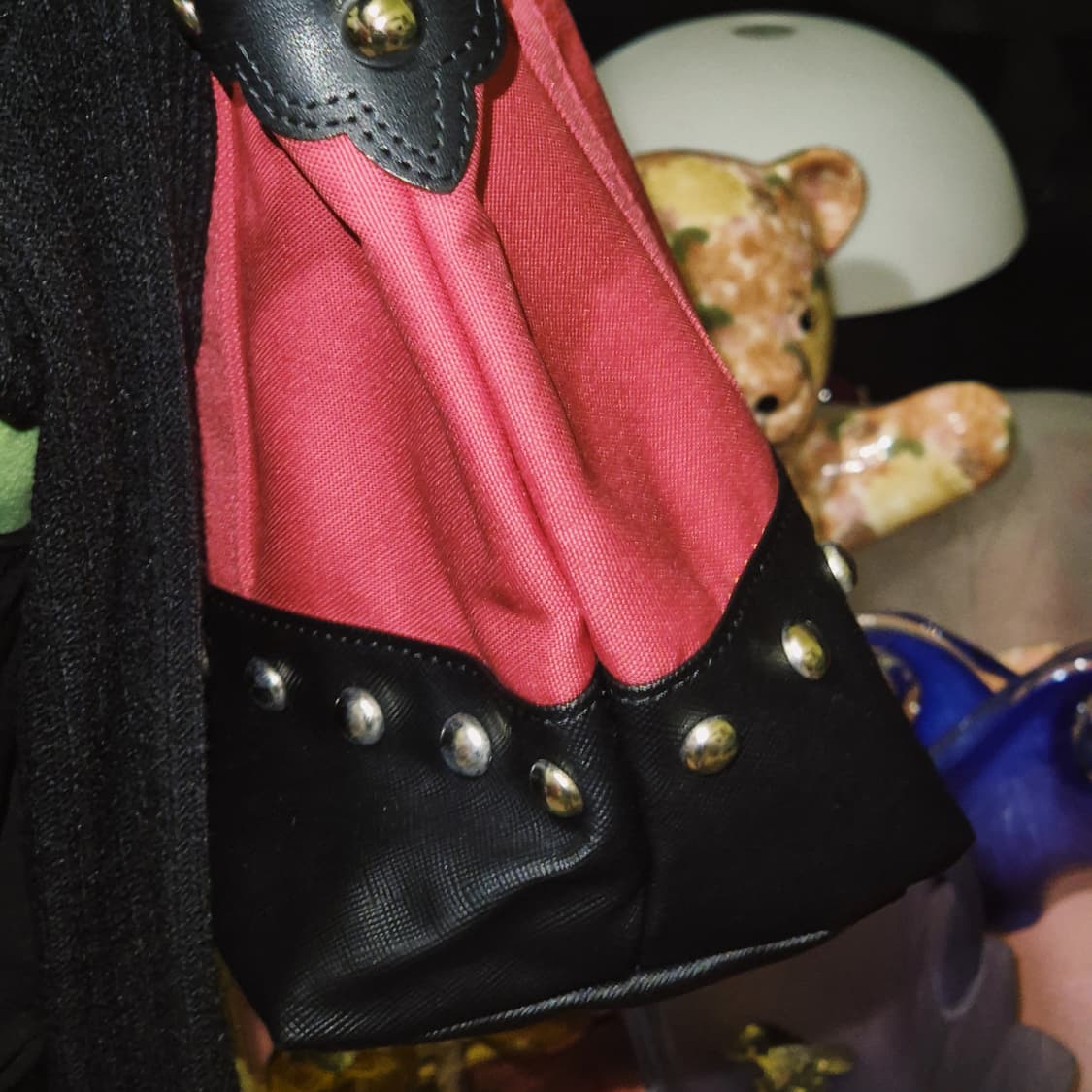 05s 안나수이 레터링 핑크 스터드 3way 백 상품이미지9