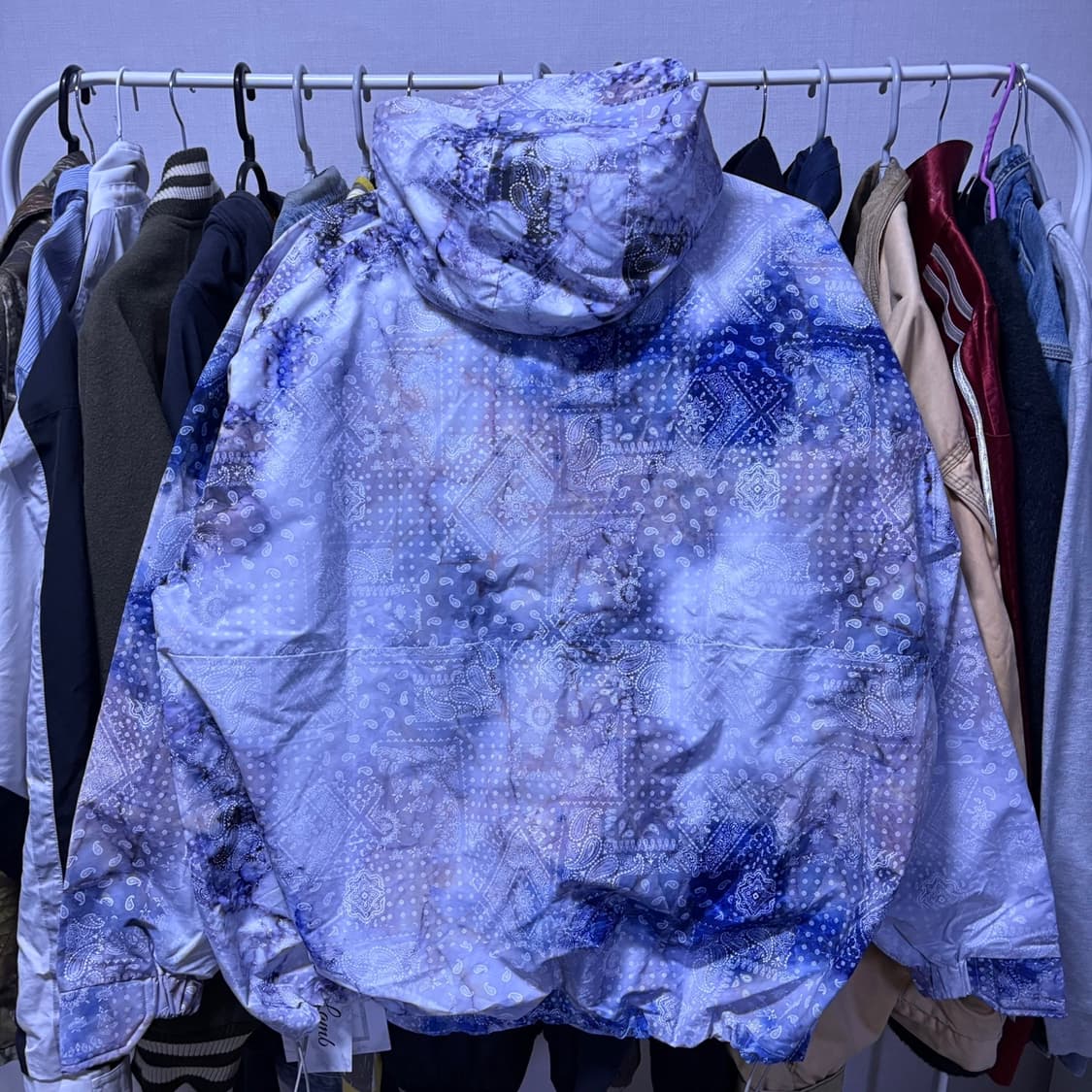 램바이디 시그니처 후드 아노락 마블반다나 1size(105-110) 상품이미지7