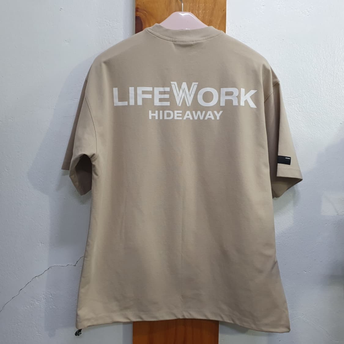 LIFEWORK 오버핏 반팔 아노락(100) 상품이미지7