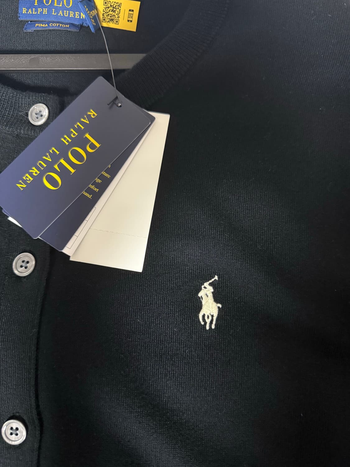 폴로 랄프로렌 코튼 크루넥 가디건 상품이미지4